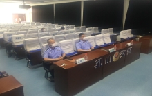 大队组织收听收看交警系统实战大练兵大讲堂